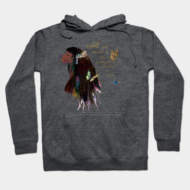 Watercolor - African American Inspired Hoodie by digitaldoodlers